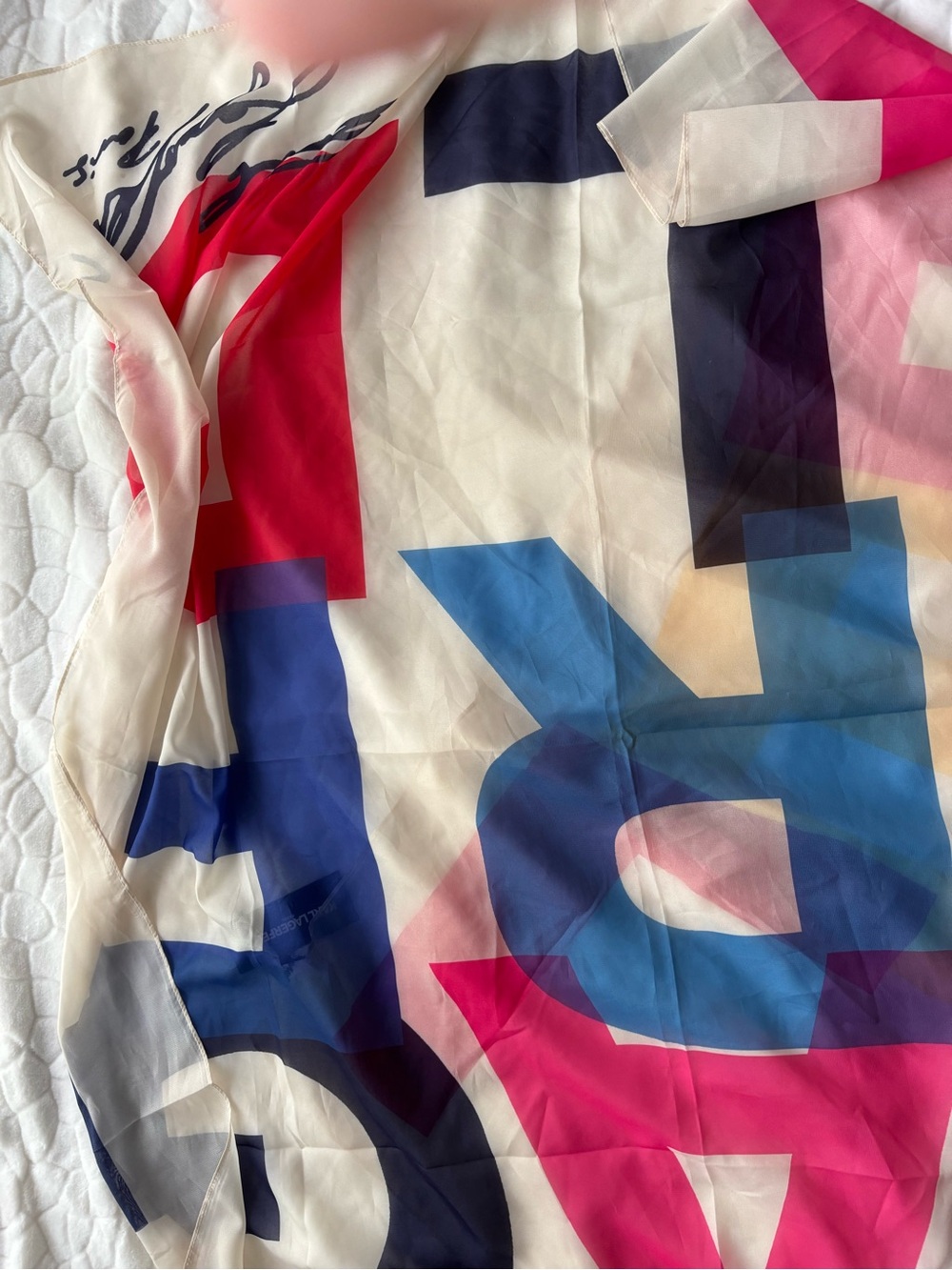 Karl Lagerfeld Scarf - Picture 11 of 14